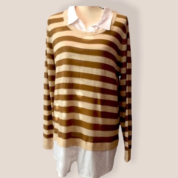 Faded Glory Scoop Neck Twofer - Picture 1 of 4